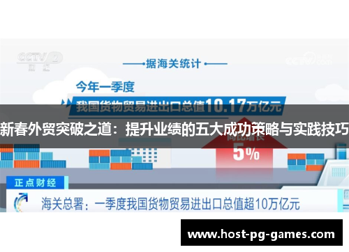 新春外贸突破之道：提升业绩的五大成功策略与实践技巧